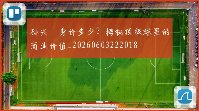 孙兴慜身价多少?揭秘顶级球星的商业价值_20260603222018